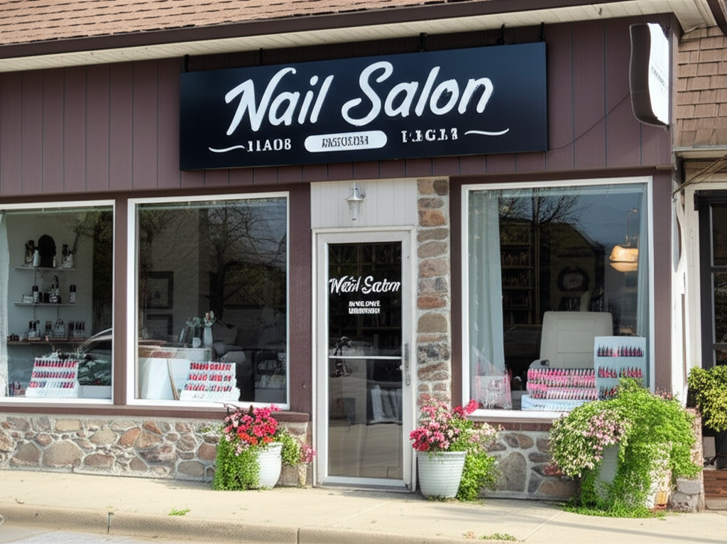 Sparkle Nail and Hair Salon Storefront
